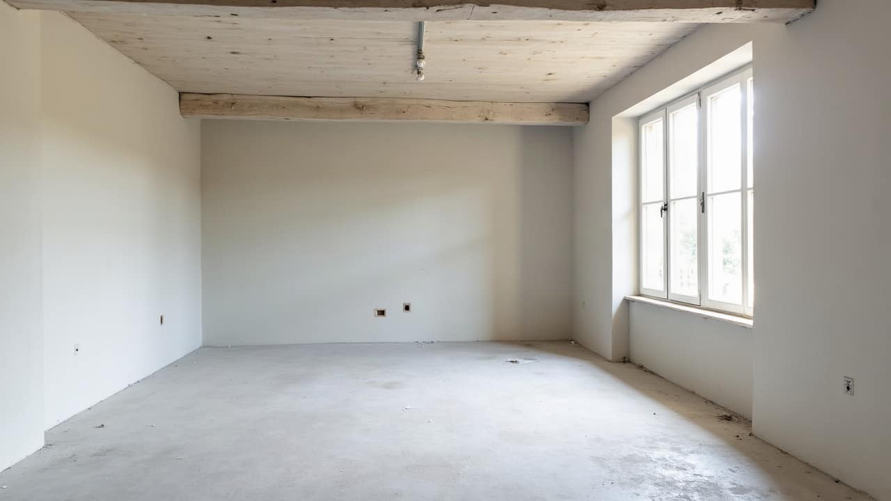 Chantier de plâtrerie en hiver, les précautions liées au froid et à l'humidité