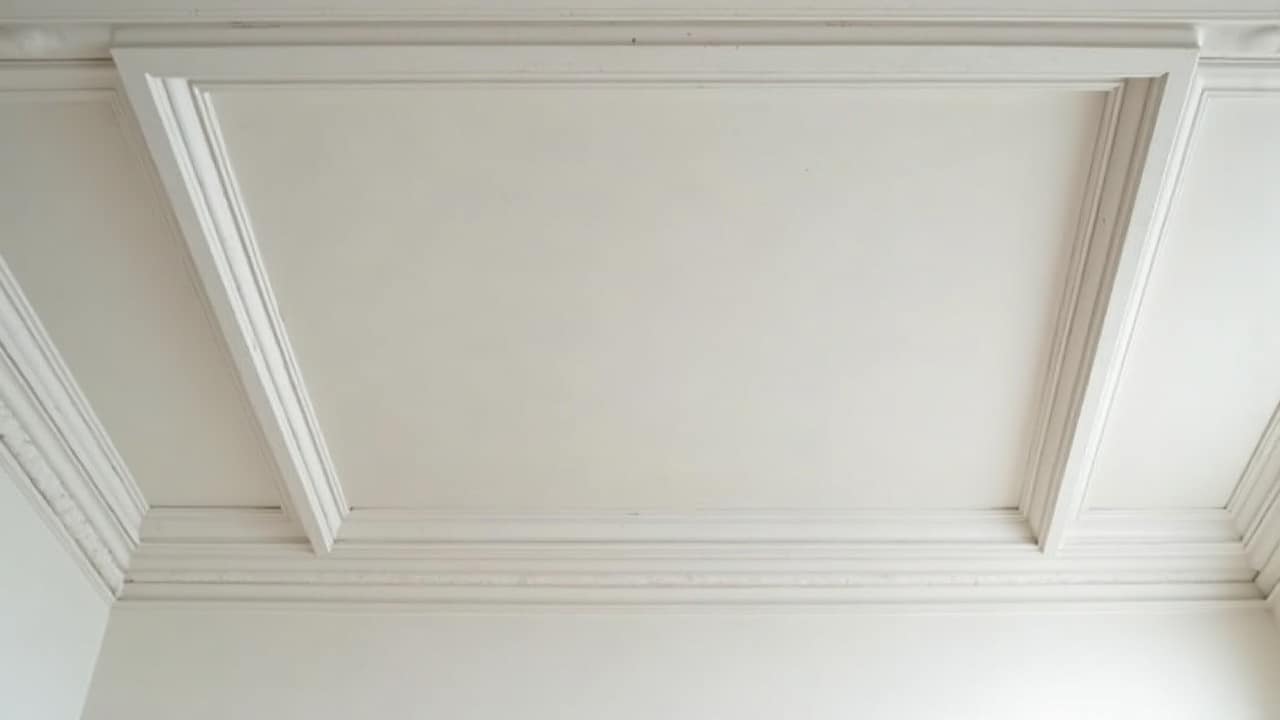 Reprendre un plafond fissuré, jusqu'où une réparation ciblée suffit
