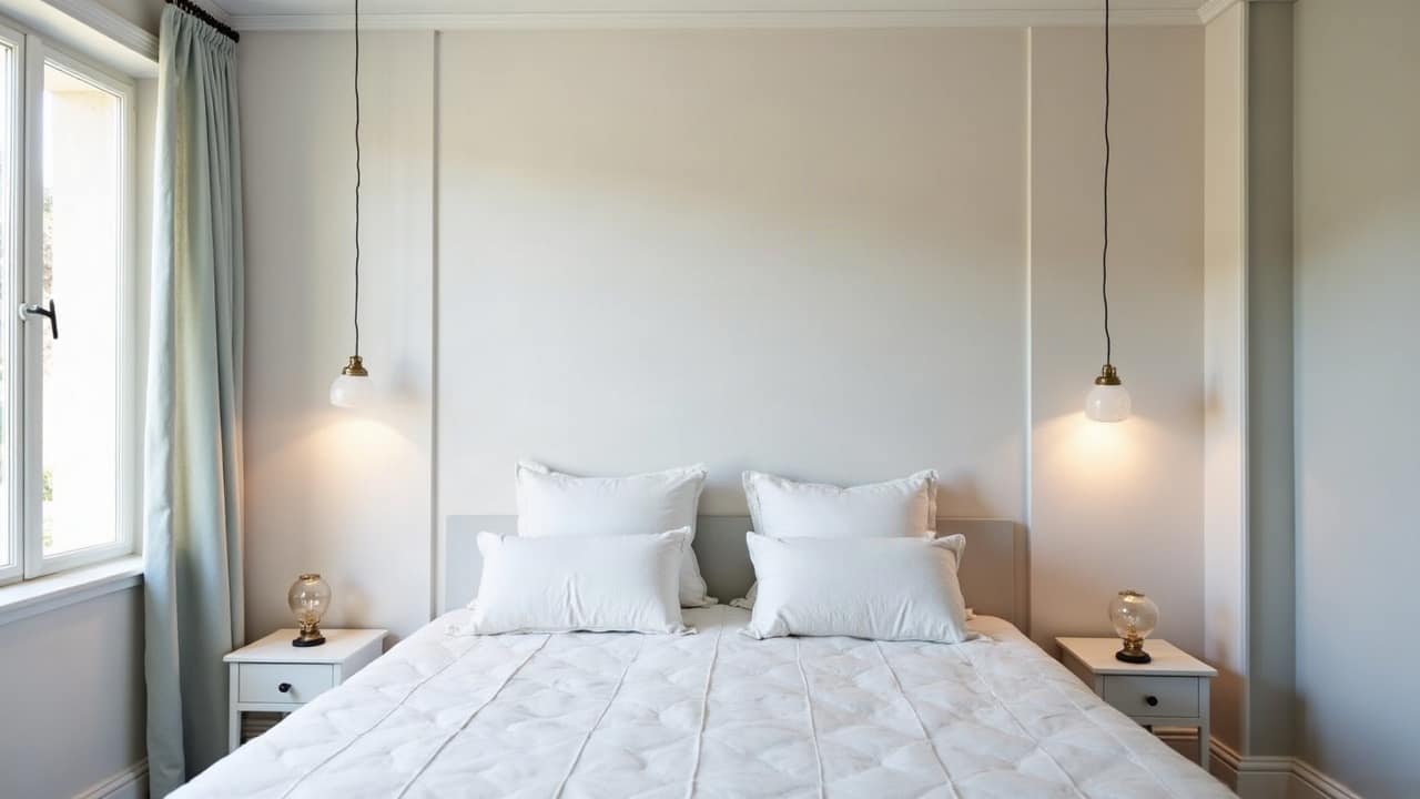 Séparer une grande chambre en deux espaces avec une cloison