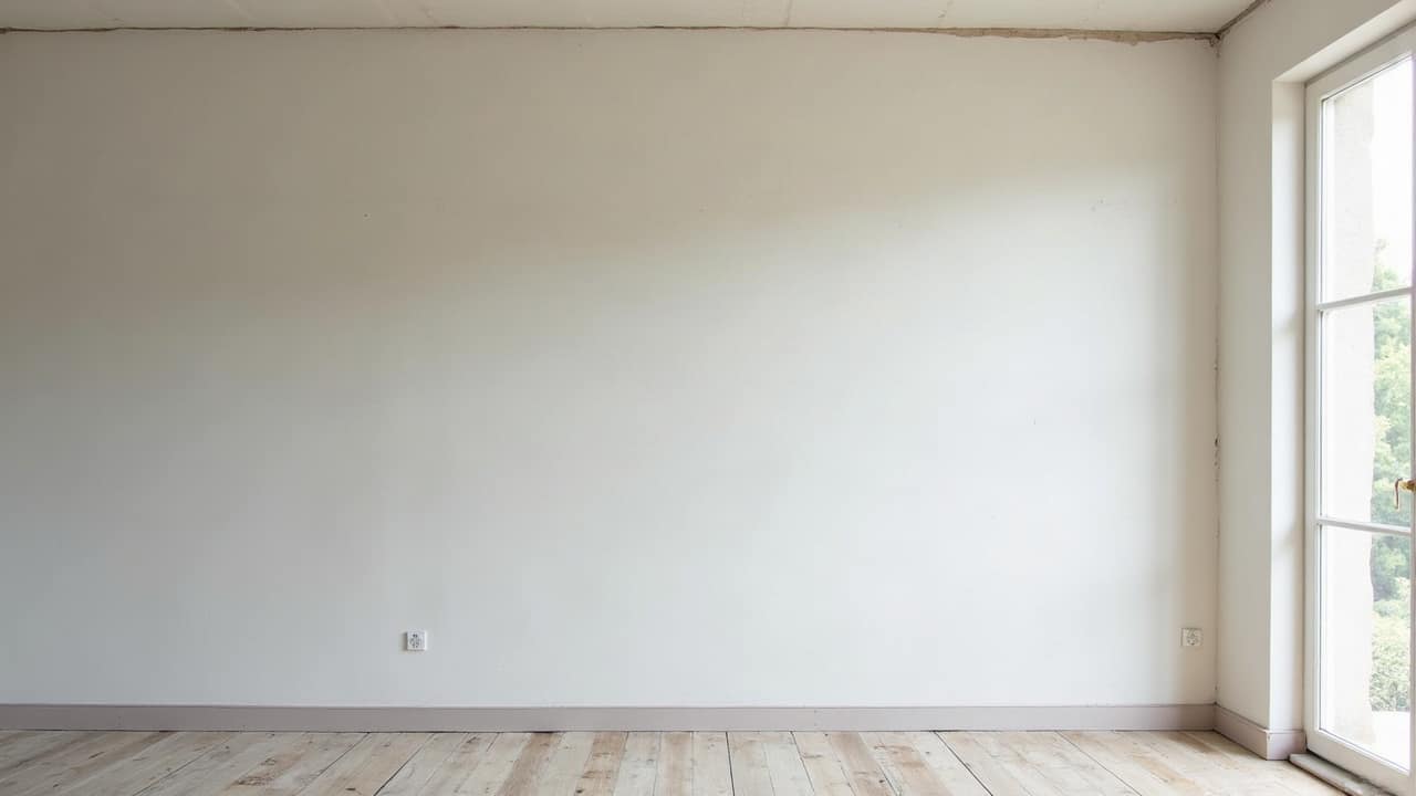 Temps de séchage d'un enduit de plâtrerie avant peinture, ce qui varie selon la saison